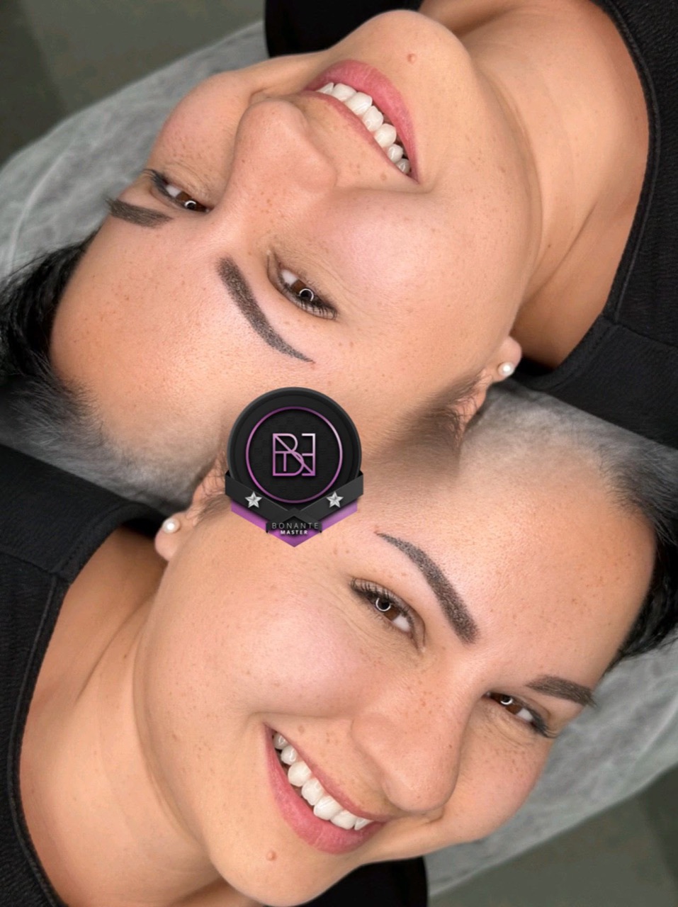 Augenbrauen Permanent Make-up Ergebnis